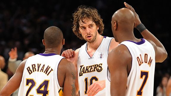 Pau Gasol en el 3º mejor quinteto de la NBA